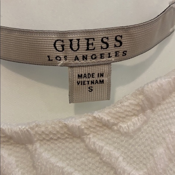 White Lace mini Guess Dress - Picture 2 of 4